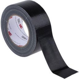 Ruban adhésif Scotch 1900, Noir, toilé pe, 50mm x 50m, 6 N/cm ( Prix pour 1 )