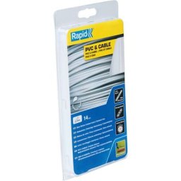Rapid - Colle pvc & Câbles - 190mm x 14 sticks (env. 250g) - Blister