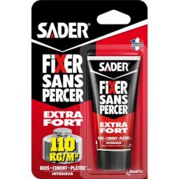 Bostik Sa - 025221 colle fixer sans percer immédiat mini tube de souple 55 ml