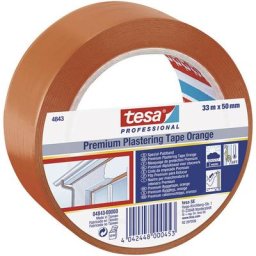Bande adhésive de plâtrage Tesa Professional Tesa 04843-00000-16 orange (l x l) 33 m x 50 mm