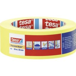 Precision 04334-00003-00 Bande de masquage Präzisionskrepp® jaune (l x l) 50 m x 38 mm 1 pc(s)