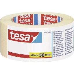 Bande de masquage Tesa 05288-00000-05 beige (l x l) 50 m x 50 mm caoutchouc 1 pc(s) - beige