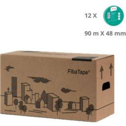 Adfors FibaTape Mold-X - lot de 12 bandes à joint autocollantes pour plaque de plâtre 48 mm x 90 m