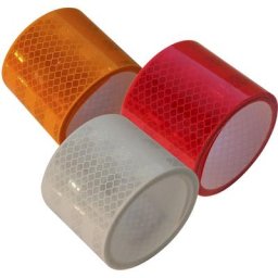 Contour de marquage en bande réfléchissante LAS 10217 pour les surfaces rigides jaune réfléchissant