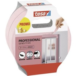 Professional Sensitive 56267-00000-01 Ruban de masquage pour peinture rose (l x l) 50 m x 25 mm 2