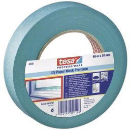 Bande de masquage Tesa krepp® Tesa 04438-00017-00 bleu (l x l) 50 m x 30 mm acrylate 1 pc(s)