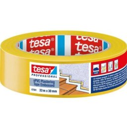 Spvc embossed 67001-00000-00 Bande adhésive de plâtrage ® Professional jaune (l x l) 33 m x 30 mm 1