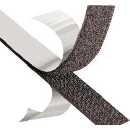 Sj 3527N Bande auto-agrippante à coller partie velours (l x l) 1000 mm x 50 mm noir Marchandise