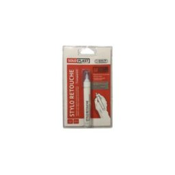 Soloplast - Stylo de retouche carrosserie transparent Pro 9ml - Blanc