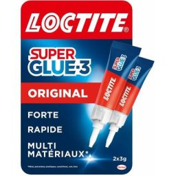 Super Glue-3 Original, colle forte et résistante de haute qualité, colle liquide tous matériaux,