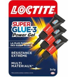 Loctite - Superglue-3 Mini Dose Gel 3x1gr