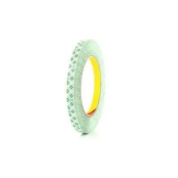 Ruban adhésif transfert 3M double face 465 9mm x 55m - Transparent