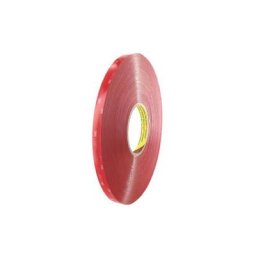 Ruban adhésif 3M 4910 double face vhb acrylique transparente 12mm x 3 3M Transparent