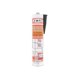 Emfi - Mastic-colle polyuréthane pu 40 fc - noir 300ml - Noir