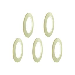 Ruban adhésif de masquage 3M 218 fine line 4.7mm x 55m x 5 - Vert