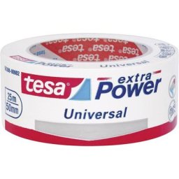 Ruban adhésif toilé Tesa extra Power Tesa 56388-00002-05 blanc (l x l) 25 m x 50 mm caoutchouc 1