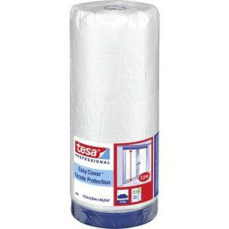 04498-00002-00 Film de masquage Easy Cover® transparent (l x l) 17 m x 2.6 m 1 pc(s) - Tesa