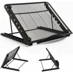 Ayyqh - Support pour ordinateur portable, support pour ordinateur portable pliable en aluminium,