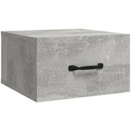Table de chevet murale Gris béton 35x35x20 cm Vidaxl Gris béton