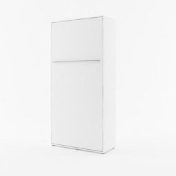 Lenart Lit escamotable Concept Pro CP03 90x200 vertical blanc mat