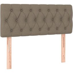 Tête de lit Taupe 90x7x78/88 cm Tissu Vidaxl Taupe