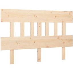 Vidaxl - Tête de lit 183,5x3x81 cm Bois massif de pin Marron