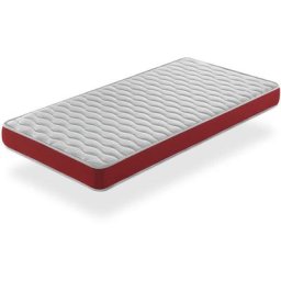 Matelas en mousse respirante 90X180 velvet, Epaisseur 14 cm , Ergonomique et adaptable