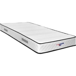 Matelas mathieu a Ressorts + 3 cm de Latex 75 Kg/m3 + Alese 140x200 Hauteur +/- 20 cm - Accueil