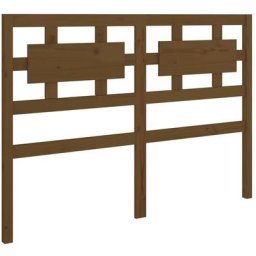 Vidaxl - Tête de lit Marron miel 145,5x4x100 cm Bois massif de pin marron miel