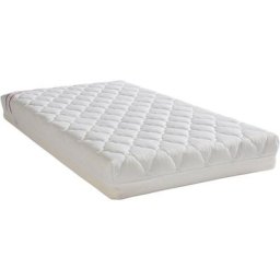 Matelas Bébé Climatisé - 60x120 cm - 1 face Été fraîche / 1 face Hiver ouatinée - Anti Acarien