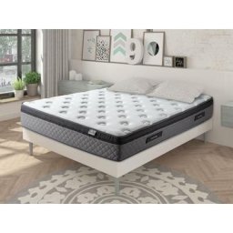 Dormideo - Nouveau Matelas En Mousse Viscoélastique City Luxury 160x200 Hauteur 27 cm +/-