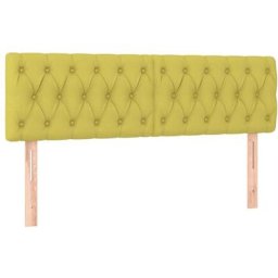 Vidaxl - Têtes de lit 2 pcs Vert 80x7x78/88 cm Tissu Green