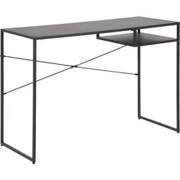 Newcastle Bureau avec 1 tablette, noir. - Noir