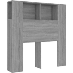 Vidaxl - Armoire de tête de lit Sonoma gris 100x18,5x104,5 cm Grey sonoma