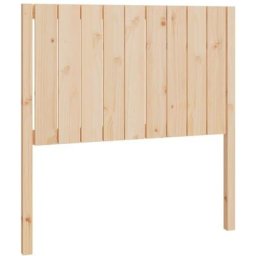 Vidaxl - Tête de lit 95,5x4x100 cm Bois massif de pin Marron