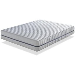 Matelas Ressorts Ensaches 200X190 spring sensation, Epaisseur 25 cm, Adaptable, 7 zones de confort.