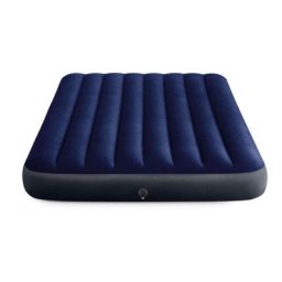Intex - Matelas gonflable Classic Downy Fiber Tech 2 places Bleu