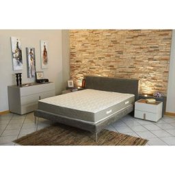 Matelas Latex Naturel 80x190 x 23 cm Trés Ferme - Tissu 100% Coton - Spécial Sommier Electrique