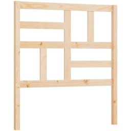Tête de lit 81x4x104 cm Bois massif de pin vidaXL - Marron