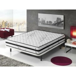 Matelas 90x200 Anti-Stress SIMPUR RELAX Hauteur +/- 19 cm Mousse spéciale haute densité “PRO NATURE