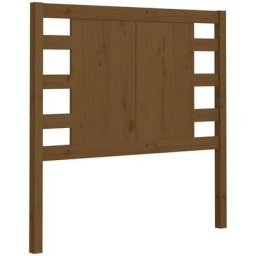 Tête de lit Marron miel 96x4x100 cm Bois massif de pin vidaXL - marron miel