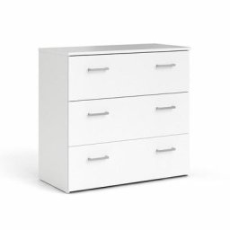 Spell Commode à 3 tiroirs, blanc. - Blanc
