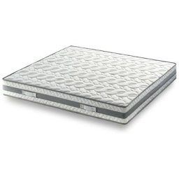 Matelas Mémoire de Forme 60 Kg/m3 + Alése 80x190 x 21 cm Trés Ferme + Oreiller Visco - 7 Zones de