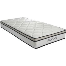 Matelas Provence a Ressorts + cm Memoire de Forme 80 Kg/m3 + Alese 120x190 Hauteur +/- 20,5 cm