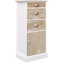 Vidaxl - Armoire latérale 38 x 28 x 86 cm Bois de Paulownia n/a