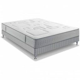 Ens equilibre 160x200 matelas H25 ressort ensachés, ferme, sommier