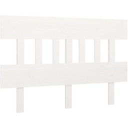 Vidaxl - Tête de lit Blanc 163,5x3x81 cm Bois massif de pin Blanc