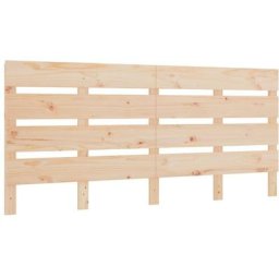 Tête de lit 135x3x80 cm Bois massif de pin Vidaxl Marron