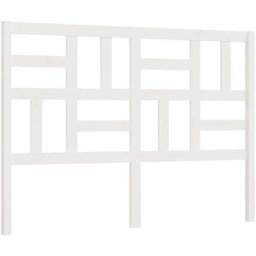 Vidaxl - Tête de lit Blanc 166x4x104 cm Bois massif de pin White