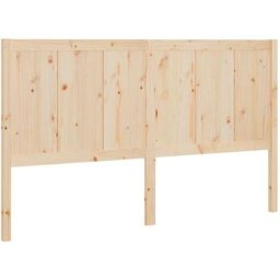 Vidaxl - Tête de lit 205,5x4x100 cm Bois massif de pin Marron